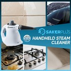 Sakerplus Handheld Steam Cleaner Pressurized Portable Steamer Home Office Car 