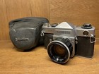  near Mint   Tomioka  Yashica Auto Yashinon 5cm 50mm F 2 Lens W  J-3 Camera  jpn