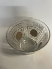 Vinintage Mcm Mid Century Modern Hazelware Glass Ice Bucket Bowl