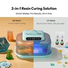 Resiners G3 Resin Curing Machine W  Uv Light  2h 1min Fast Cure  Silicone Mat