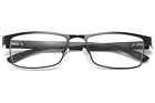 4 Pk Mens Rectangular Blue Light Blocking Reading Glasses Spring Hinge Readers