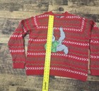 Sloth Ugly Holiday Christmas Embroidered Funny Unisex Retro Sweater Size Xxl