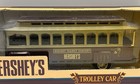 Ertl 1995 Hershey s Trolley Car  1 43 Scale Locking Coin Bank  New