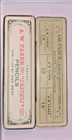 A w  Faber Castell Pencil Tin And 12 Pencils Made In Bavaria W Original Paper