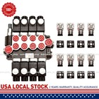 4 Spool Solenoid 12v Dc Hydraulic Control Valve Double Acting 13 Gpm 3600 Psi