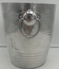 Vintage Moet   Chandon Aluminum Champagne Ice Bucket - Pls Read