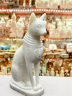 Hand Made Egyptian Statue Goddess Bastet Cat Marble Stone Egyptian Art In Egypt