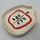 Kate Spade New York Lenox White 5 5    Spoon Rest Red Apple All In Good Taste