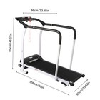 Electric Treadmill Home Elderly Walking Pad Machine Folding Frame Fitness Gym