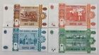 Moldova 1 5 10 20 Rei Brandnew Banknotes Set 4pcs