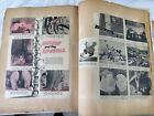 Huge Lot 6 Scrapbooks Full Newspaper Clippings 1940s Movies Ticket Stubs Disney