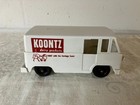 1960s Vintage Como Plastic Koontz Dairy Delivery Truck Van Coin Bank