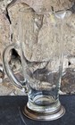 Vintage 9-3 4  Cocktail Martini Glass Pitcher Wallace Sterling Silver Base