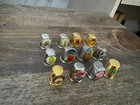 Lot 2- 12 Vintage Collector Metal Thimbles Including Brass   Pewter