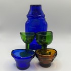 A Collection Of Four Antique vintage Glass Eye Baths   Eyewash Cups   Job Lot