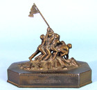 Iwo Jima Memorial Vintage Metal Souvenir Building Washington Dc Marine Corps
