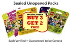 Lego Minifigures  - Unopened - Buy 3 Get 2 Free 