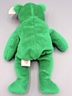 Ty Beanie Buddy Erin Bear St Patrick   s Day Shamrock Green  9    Plush 1997