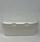 Vintage Huggies Wipes White Container Full Size Empty Box Refillable Baby Wipes