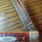 Rare Case Xx Bone Moose Pattern Knife 6275 1965-1969 Red