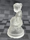 1876 Phila  Centennial Exposition  Frosted Glass Figure Gillinder   Sons
