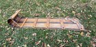 Vintage Wooden Toboggan Sled