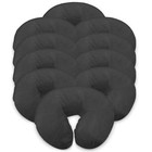 Pack Of 10 Extra Thick 100  Cotton Flannel Massage Table Face Cradle Covers - Gr