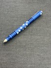 Hinderer Investigator Pen - Chaos Horse Logo - Matte Blue  Aluminum New