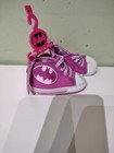 Nwt Dc Comics Batgirl 0-6 Months Purple Baby Girl Shoes Costume Halloween