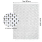 Wire Mesh Sheet Stainless Steel Woven Wire 5 Mesh No Rust Meshes Screen
