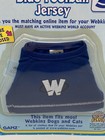 New Webkinz Blue Football Jersey Clothing Unused Code Ganz We000067 Sealed