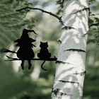 Snake-inspired Metal Silhouette Garden Stake Adorable Yard Wall Decor Enhanc