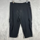  flaw  Zoic Shorts Mens L Black Reign Knickers Cargo Mountain Biking Cycling