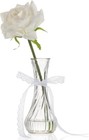 Set Of 24 Glass Vase  Bud Vases In Bulk With Lace For Floral Arrangements  Ev