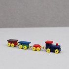 1 12 Scale Dollhouse Miniature Train Room Wooden Accessories