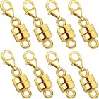 Magnetic Necklace Clasp With Lobster Clasp 14k Gold And Silver Magnetic Jewelry 