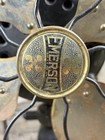 Vintage Antique Emerson Model 24646 Brass Blade Electric Fan As Is For Parts
