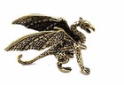 Dragon Brass Figurine Statue  - Shipped From The Usa 