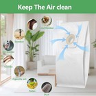 6 Pack Style 7 Vacuum Bags For Bissell 3553  3554  6592 Series Vacuum Part 32120