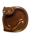 Vntage Ceramic Cat Trinket Tray Or Dish Made In Japan 9x6x2