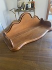 Tell City Chair Company Solid Hard Rock Maple Andover Wall Shelf