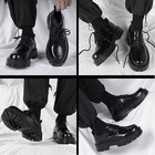 Men s Leather Lace Up Derby Casual Shoes Classic Business Dress Shoes Size 14