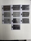 2025 Wild Card Qb1-lot Of 10-all White-numbered  20 Or Less-ward  Sanders   More