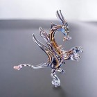 Dragon Classic Figurine Blown Glass Crystal