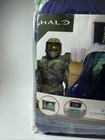 Halo Infinite Master Chief Kids 2pc Twin full Reversible Comforter   Sham Set