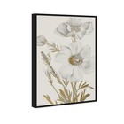 Oliver Gal Artist Co  Floral And Botanical  Canvas Wall Art   elegant Golden    