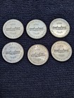 1960  South  Africa Silver 5 Shillings  Pq Bu
