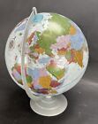 Vintage Replogle Platinum Raised Relief Globe 12   