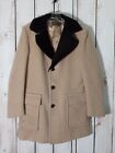 Vintage Sir Pendleton Men s Sz Large 42l Wool Tan Coat Jacket 42 Long Overcoat