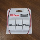 Wilson Pro Comfort Overgrip For Tennis Rackets  White - 3 Rolls